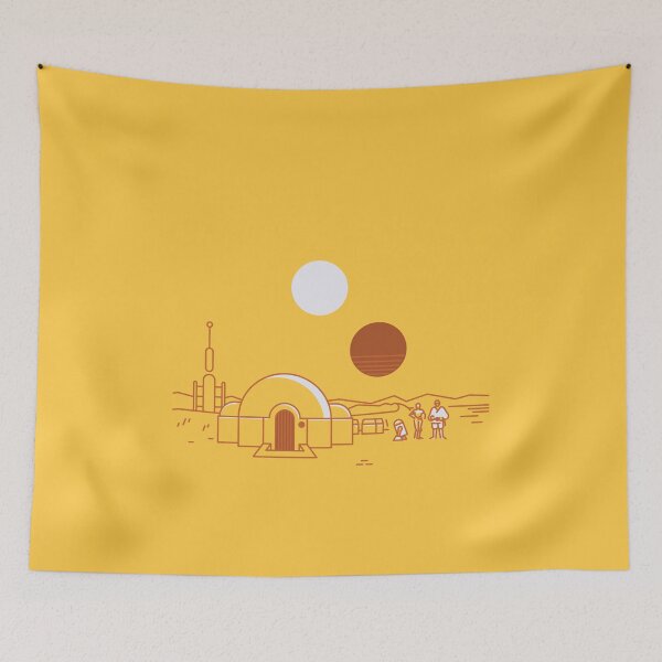 Item preview, Tatooine vintage travel  designed and sold by chillstudio.