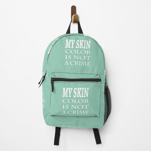 Item preview, MY SKIN COLOR IS NOT A CRIME. designed and sold by farhatkhanfir.