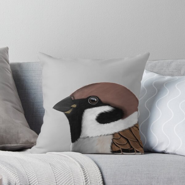 Item preview, Tree Sparrow Bird Drawing Gift Women Girls Men Children birdwatcher biologist designed and sold by jz-birds.