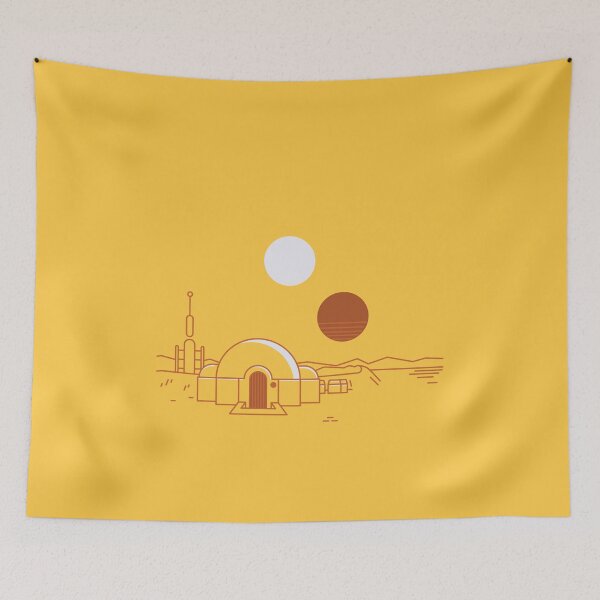 Item preview, Tatooine vintage travel  designed and sold by chillstudio.