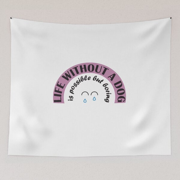 Item preview, Life without a dog is possible but boring,life without a dog is boring designed and sold by Rima-Store-19.