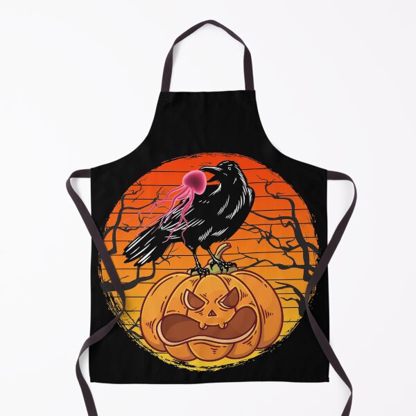 Item preview, MEDICAL LABORATORY SCIENTIST HALLOWEEN BLACK BIRD DESIGN WITH PUMPKIN designed and sold by Hippiesole.