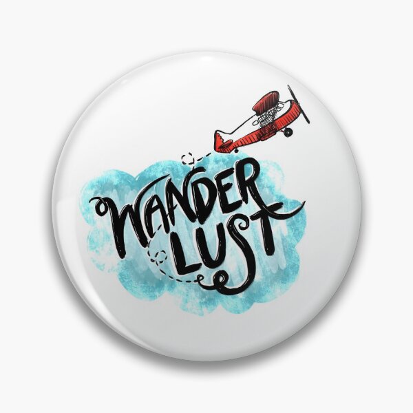Item preview, Wanderlust Typographic Airplane designed and sold by Jamie Stryker.
