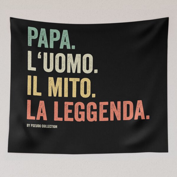 Item preview, Papa l'uomo mito leggenda Pseudo Collection designed and sold by PCollection.