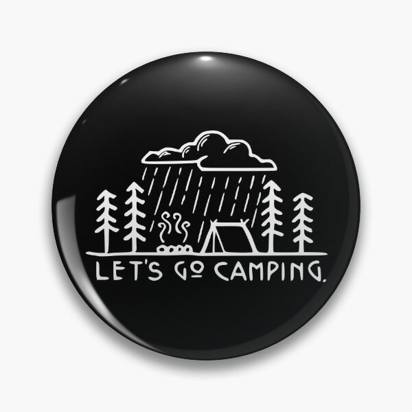 Item preview, camping rain campfire - let * s go camping designed and sold by TShirtsByMs.