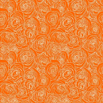 Artwork thumbnail, Marmalade Roses by ColorObsession
