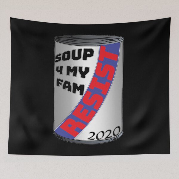 Item preview, Trump Resistance soup for my family large soup can designed and sold by AllLeftSides42.