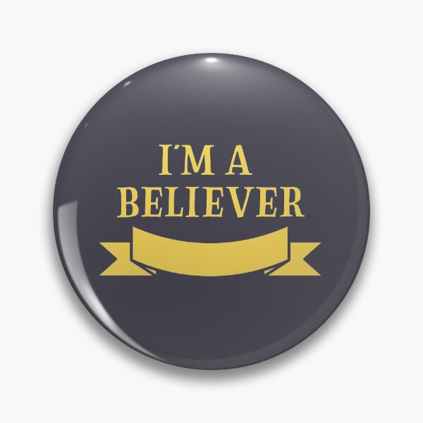 Item preview, I'm a Believer, mustard designed and sold by perezzzoso.