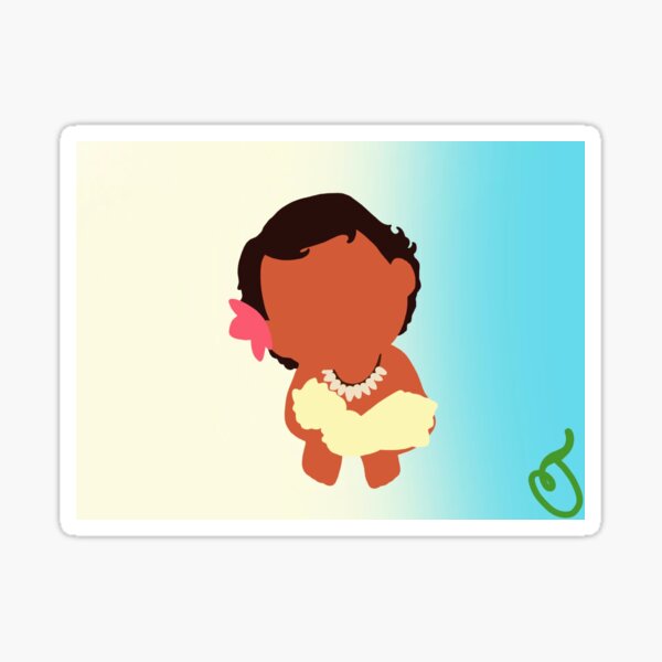 Baby Moana Stickers for Sale