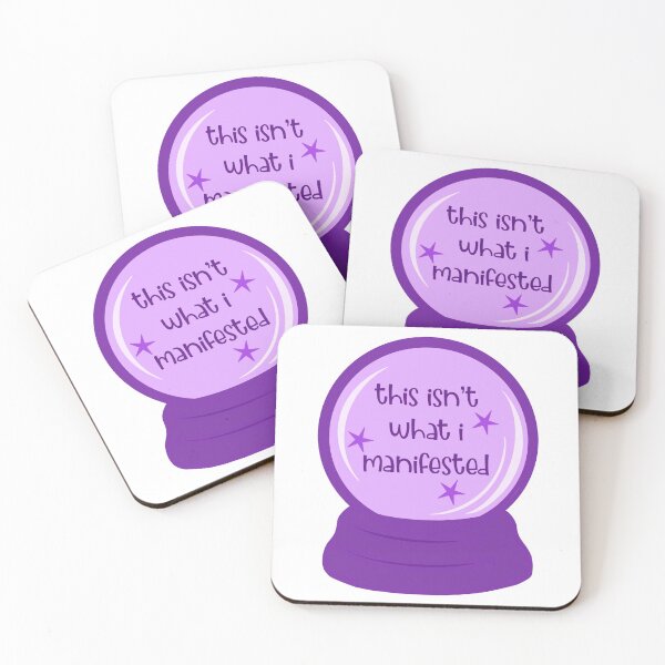Item preview, THIS ISN’T WHAT I MANIFESTED PURPLE designed and sold by Glossypop.
