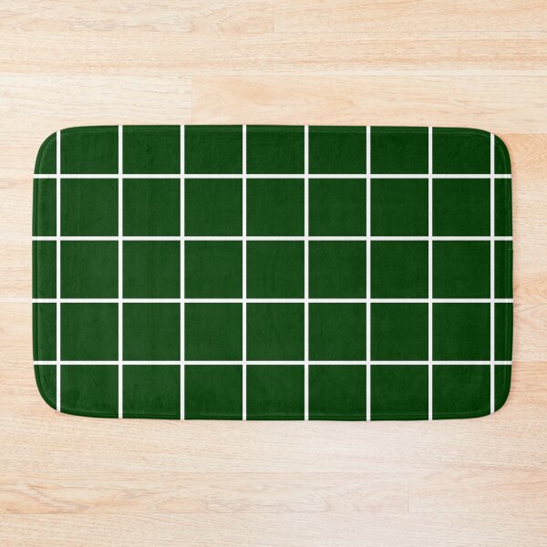 Item preview, Forest Green Grid designed and sold by ColorObsession.