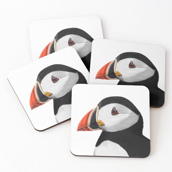 Item preview, Puffin bird drawing gift women girls men kids birdwatcher biologist designed and sold by jz-birds.