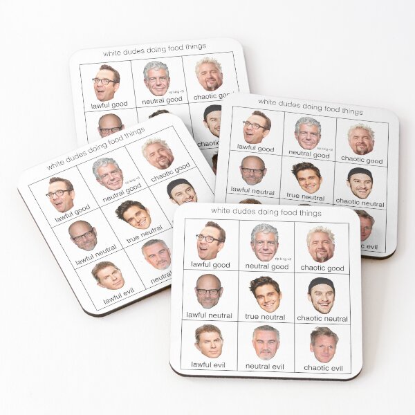 Item preview, white dudes doing food things designed and sold by whatstheyamz.