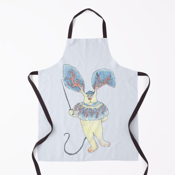 Item preview, Fencing Rabbit Monster designed and sold by ArtChildGalore.