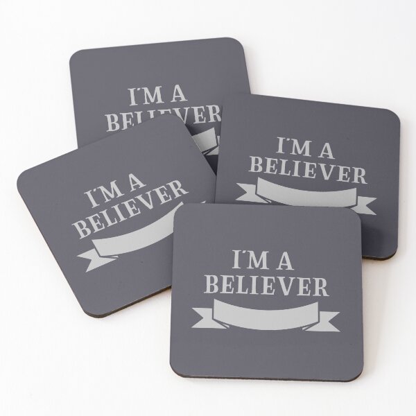Item preview, I'm a Believer, silver designed and sold by perezzzoso.