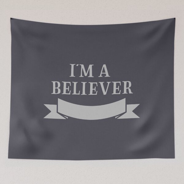 Item preview, I'm a Believer, silver designed and sold by perezzzoso.