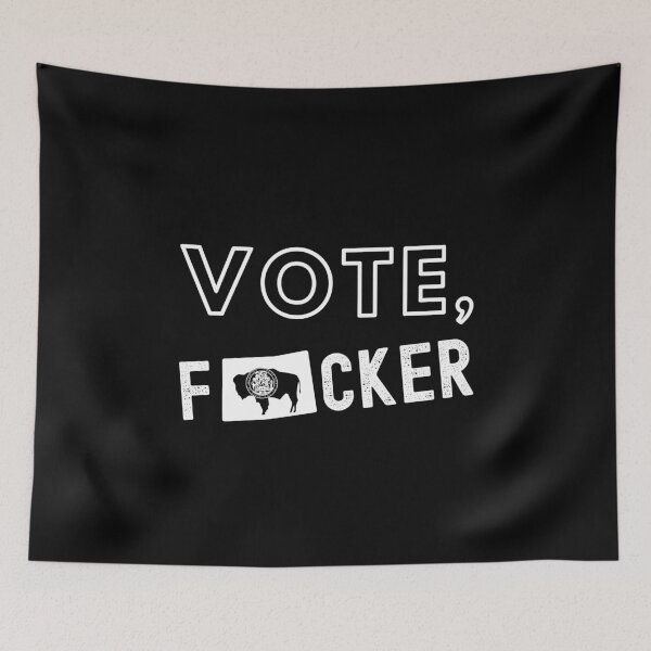 Item preview, Wyoming: VOTE!  designed and sold by LilWildflowers.