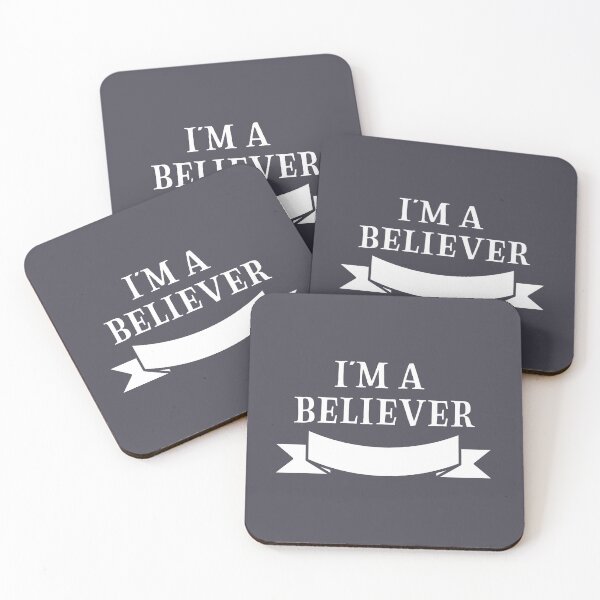 Item preview, I'm a Believer, white designed and sold by perezzzoso.