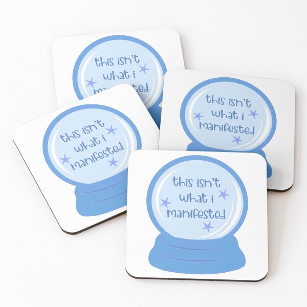 Item preview, THIS ISN’T WHAT I MANIFESTED BLUE designed and sold by Glossypop.