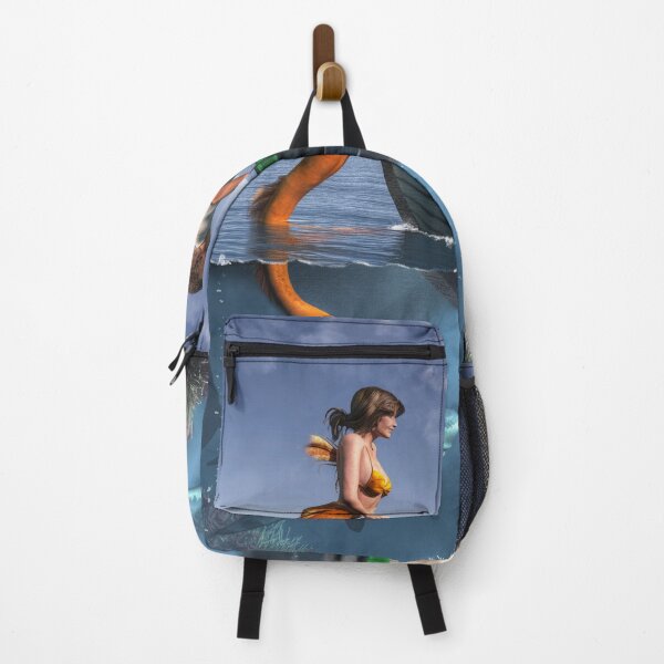 Item preview, A Mermaid and Her Pets designed and sold by Daniel Eskridge.