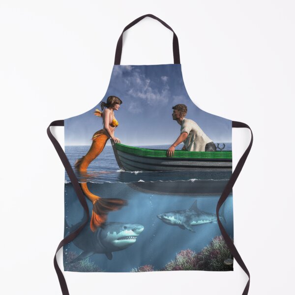 Item preview, A Mermaid and Her Pets designed and sold by Daniel Eskridge.