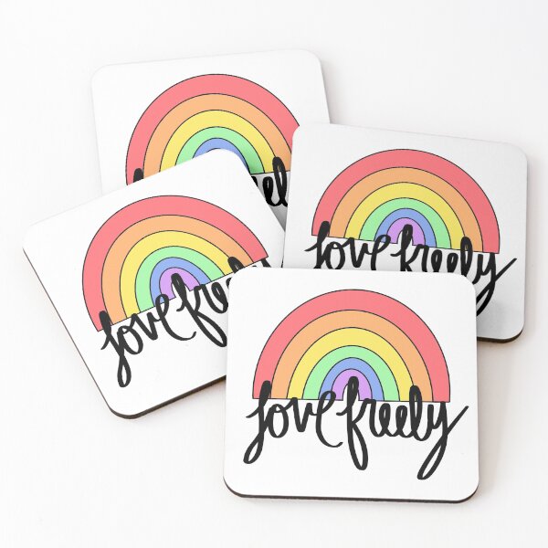 Item preview, Love Freely LGBTQ Design designed and sold by DrawnbyHan.
