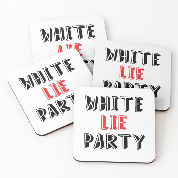 Item preview, White lie party designed and sold by mabux.