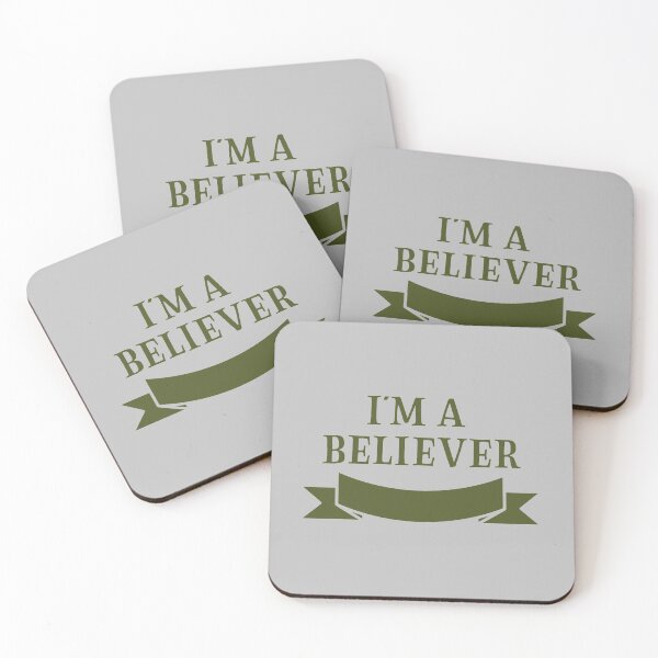 Item preview, I'm a Believer, green designed and sold by perezzzoso.