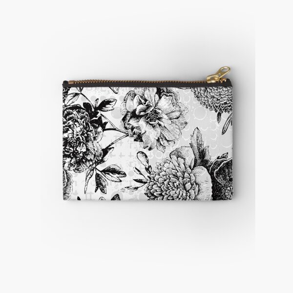 Item preview, Vintage Black & White Floral designed and sold by glitterdice.