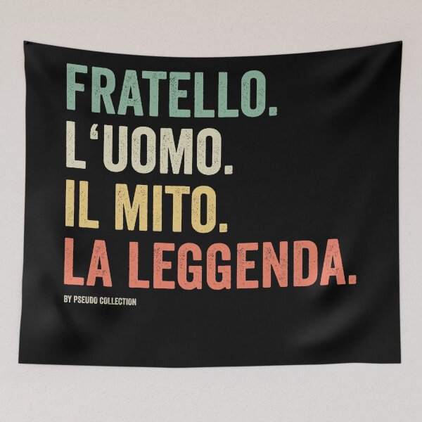 Item preview, Fratello l'uomo mito leggenda Pseudo Collection designed and sold by PCollection.