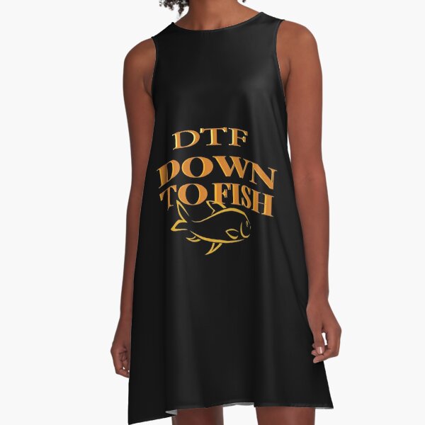  Funny Fishing Shirts: DTF Down To Fish : Clothing, Shoes &  Jewelry