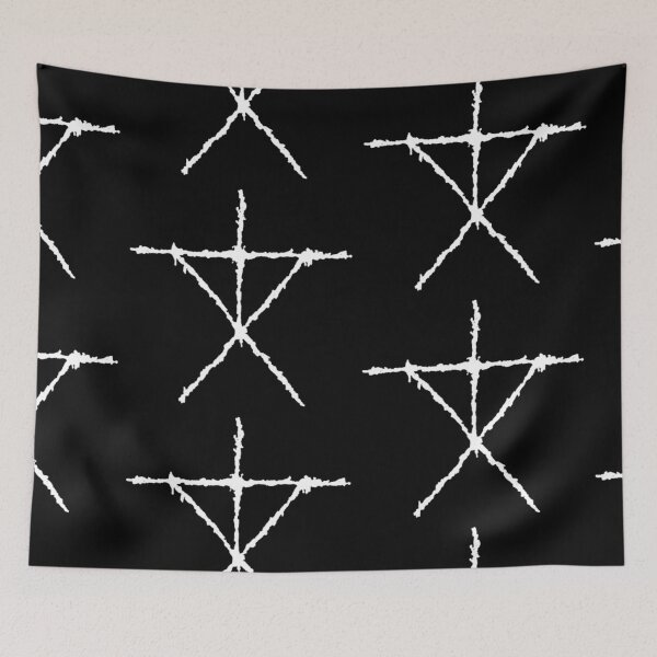 Item preview, The stick man on black designed and sold by Martyn Prince.