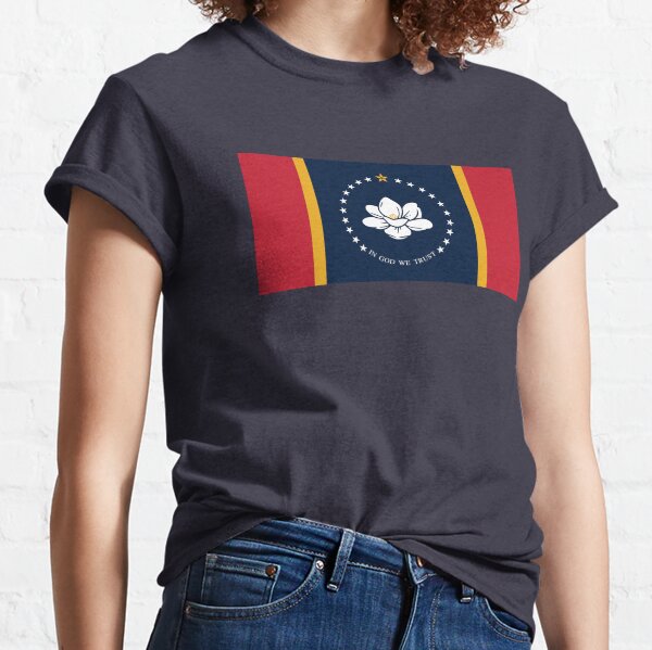 Mississippi Flag T-Shirts for Sale Redbubble