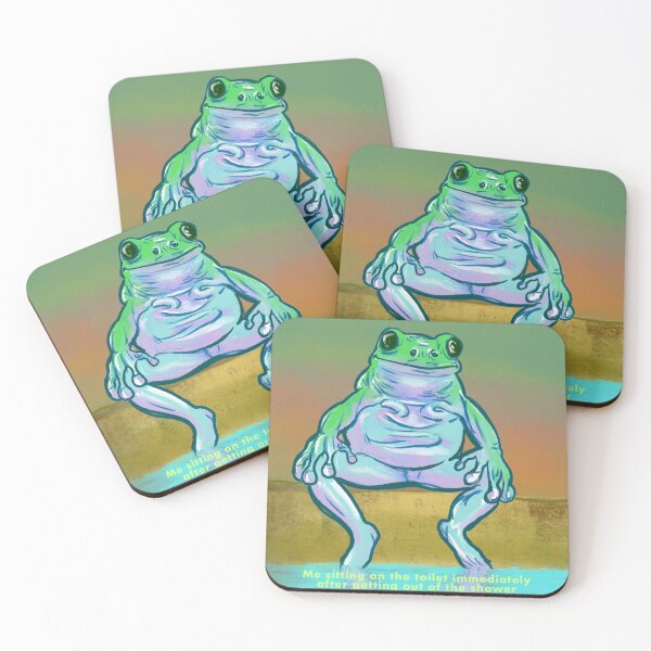 Artikelvorschau, Frosch Meme Malerei entworfen und verkauft von Dabegg.
