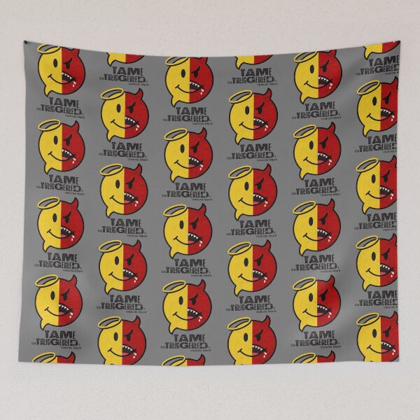 Item preview, Tame or Triggered Smiley? Choose Wisely... designed and sold by markmm9.