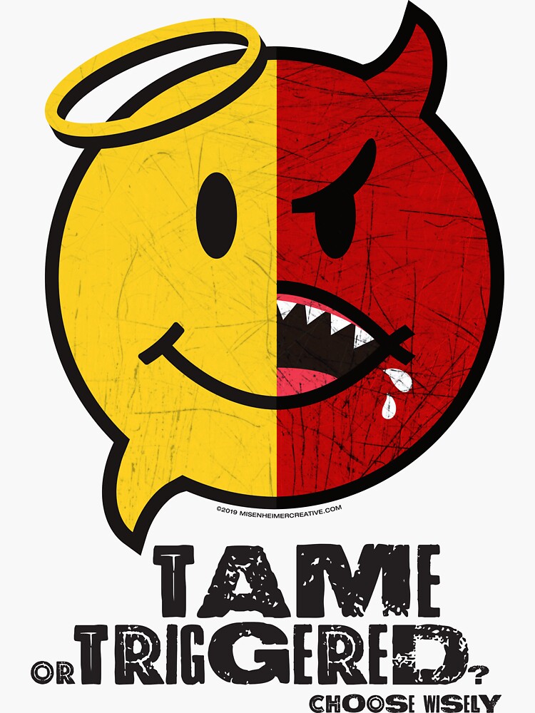 Tame or Triggered Smiley? Choose Wisely... by markmm9