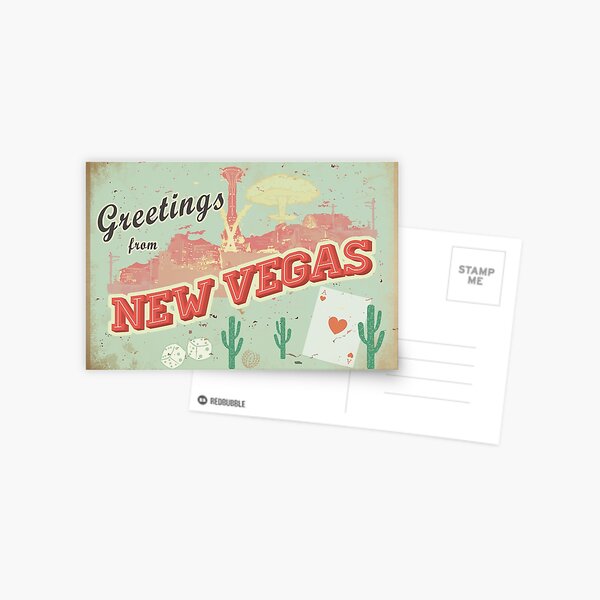 Item preview, New Vegas Postcard designed and sold by Jamie Stryker.