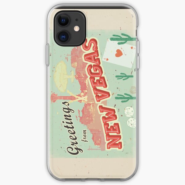 New Vegas Postcard iPhone Soft Case