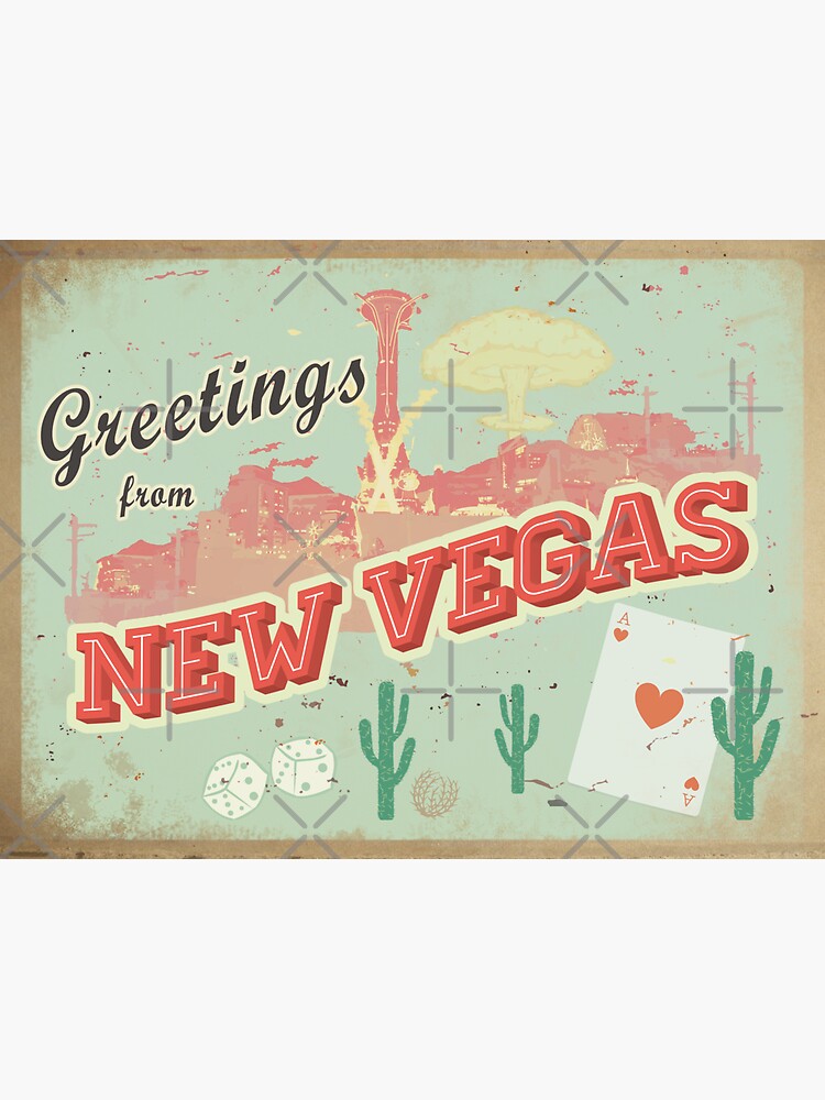 New Vegas Postcard by JamieStryker