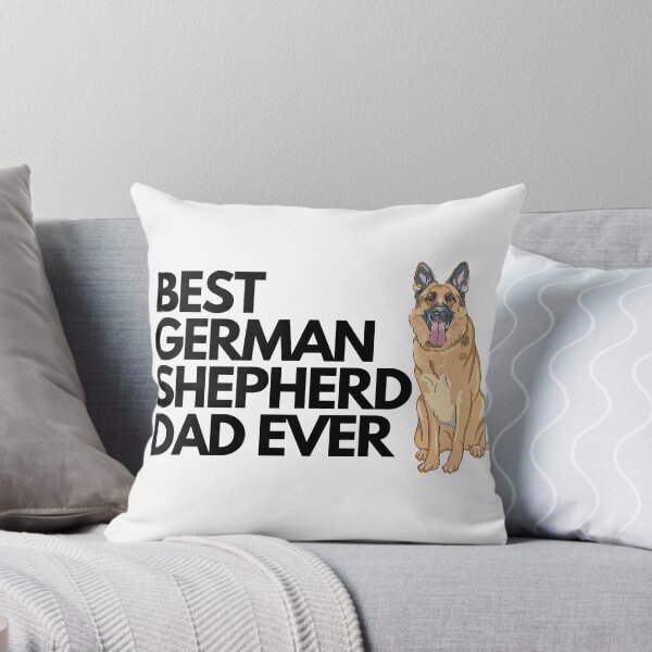 Item preview, Best German Shepherd dad ever quote Funny Shepherd dad saying designed and sold by OneTimeEngineer.