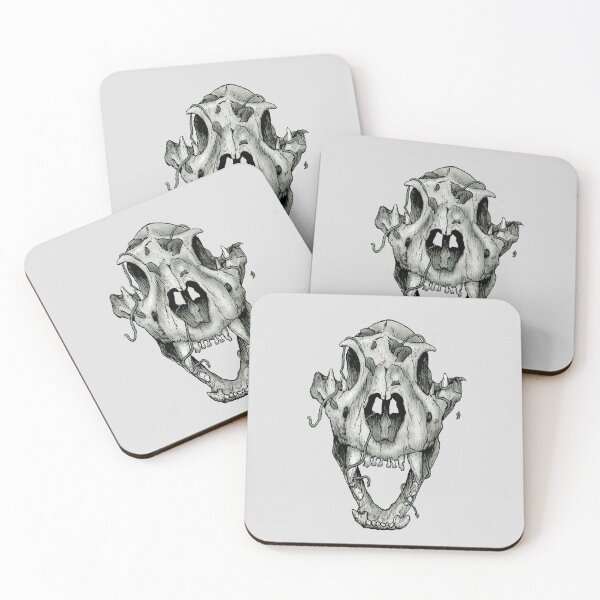 Item preview, Forested Lion Skull designed and sold by Cillian O'Keeffe.