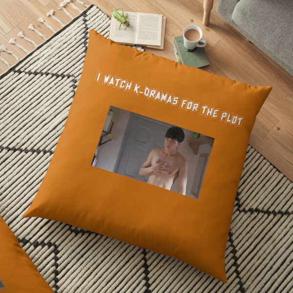 I Watch K-Dramas For The Plot Floor Pillow