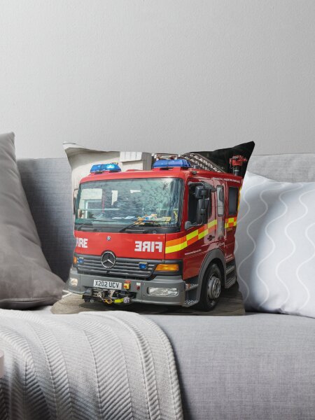 Item preview, Mercedes 1328F Fire Engine designed and sold by JWAviationPhoto.