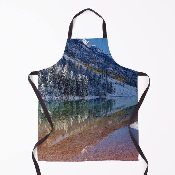 Item preview, Fall Season at Maroon Bells Panoramic Image designed and sold by Rocky Mountain Artistry.