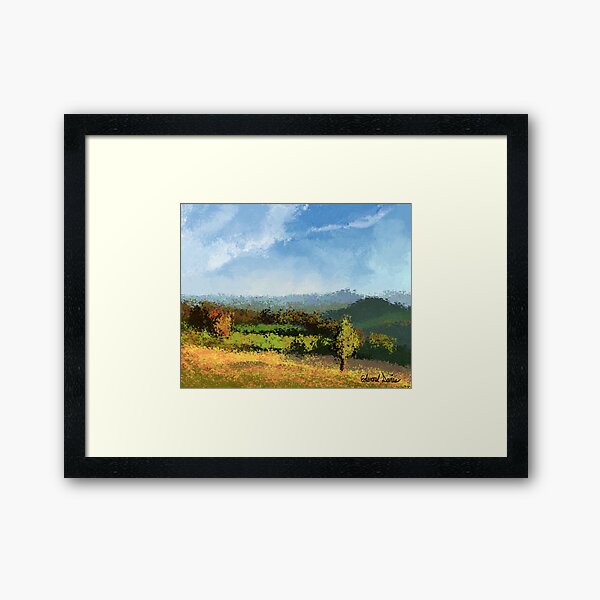 Cotswolds Countryside Framed Art Print