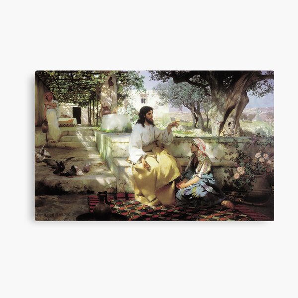 Item preview, Christ in the House of Martha and Mary - Henryk Siemiradzki - 1886 designed and sold by CJET.