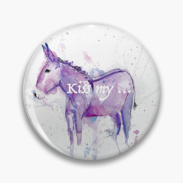 Item preview, Kiss my ... Watercolor Ass designed and sold by TDartworks.