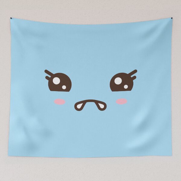 Item preview, #11 Kawaii blue face designed and sold by WelcomeToJapan.