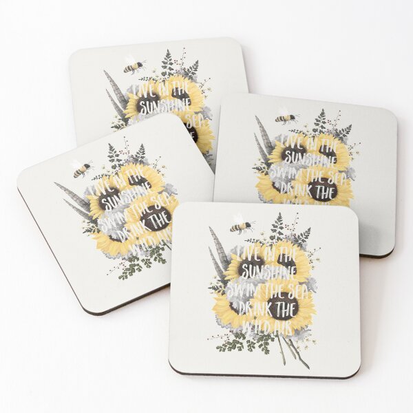 Item preview, “Live in the sunshine, swim the sea, drink the wild air.” designed and sold by Jamie Stryker.