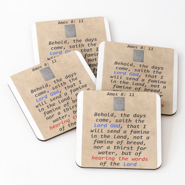 Item preview, Amos 8: 11 designed and sold by ErinTr.